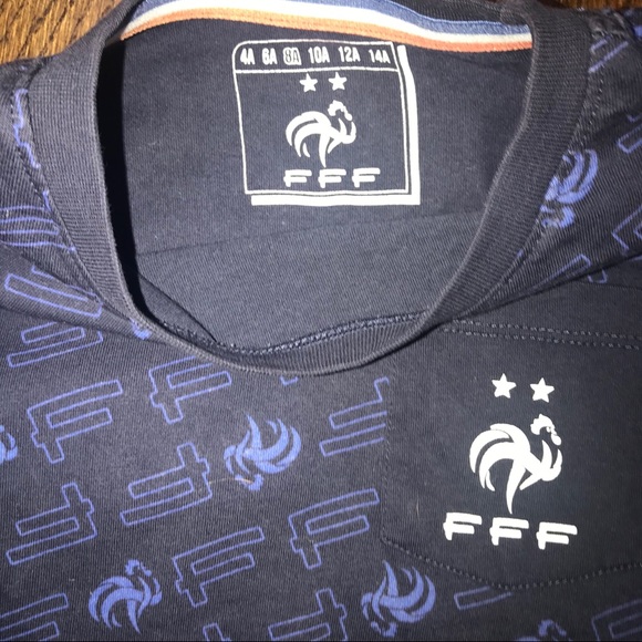 FFF French Football Federation T-shirt. - Picture 2 of 4